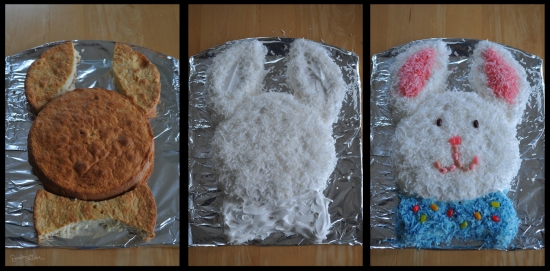 How to Make A Bunny Cake